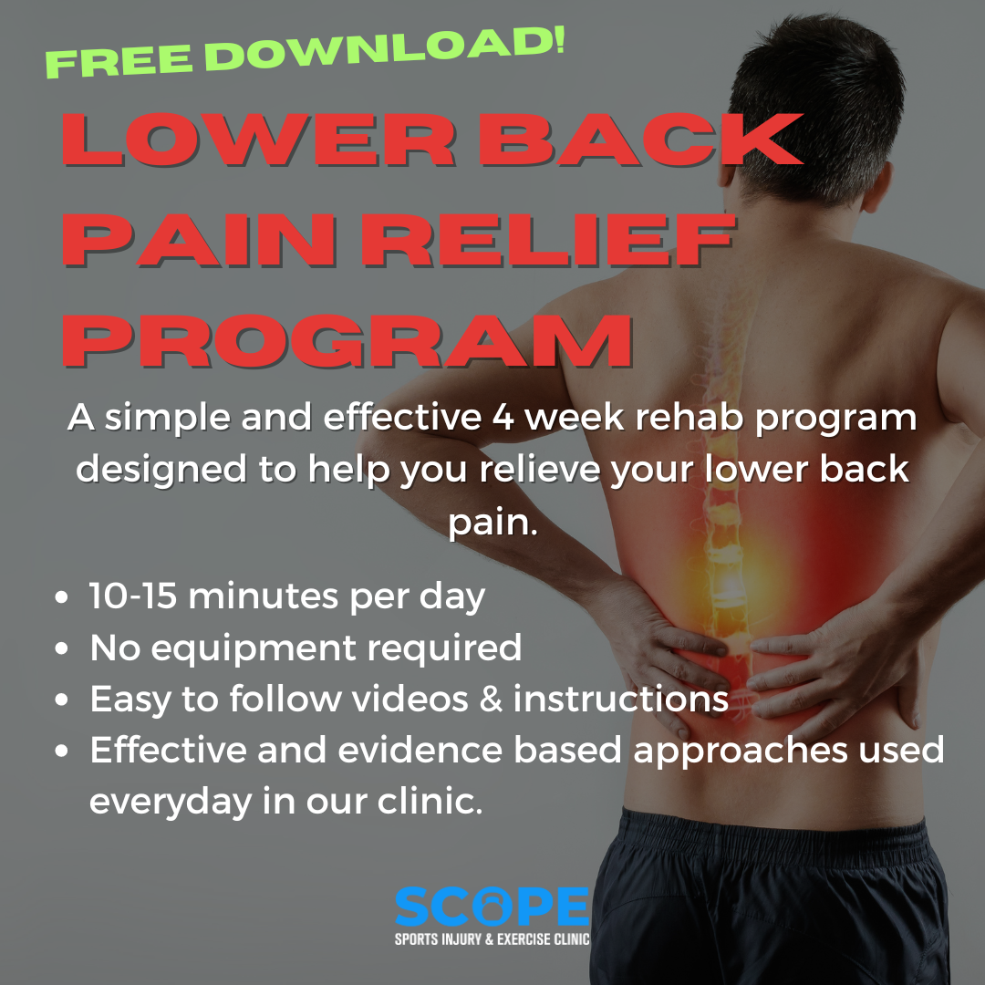 Copy of Lower Back Pain Relief 4 Week Program