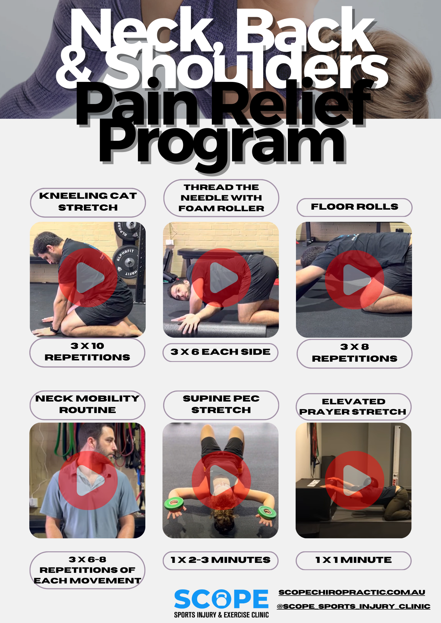 Neck, Back & Shoulders Pain Relief Program